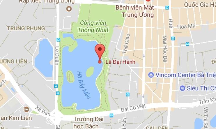 Đo đạc và cắm mốc giới tại số 44 Lê Đại Hành quận Hai Bà Trưng, TP Hà Nội